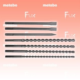 Metabo SDS-max Bohrer - Meisselsatz, 7-teilig