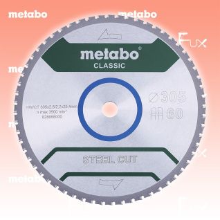 Metabo Kreissägeblätt »STEEL CUT CLASSIC«