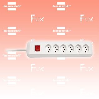 Brennenstuhl Steckdosenleiste cleverLINE 6-fach