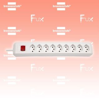 Brennenstuhl Steckdosenleiste cleverLINE 9-fach