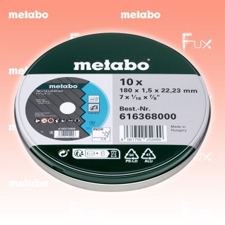 Metabo Trennscheiben Promotion 180 mm