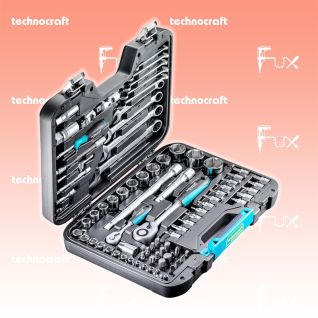 Technocraft Steckschlüssel-Satz 1/4" + 1/2"